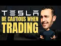 Be Cautious When Trading Tesla Stock TSLA Technical Analysis
