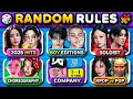 Download Lagu Save One Song: RANDOM Rules 🎵 6 Songs Challenge, Pick your Favorite Tracks! | Kpop Quiz 2025