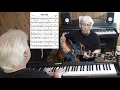 ANGEL EYES ( slow funk ) - Jazz guitar & piano cover ( Matt Denis )