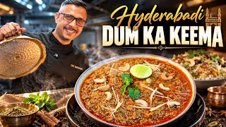 Hyderabadi Dum Ka Keema Recipe | Authentic Hyderabadi Mutton Keema | Chef Masaroor
