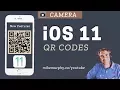 iOS 11 QR Code Reader Camera App