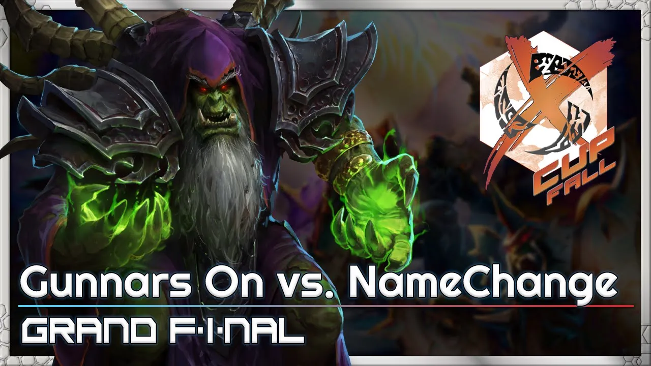 Grand Final: GunnarsOn vs. NameChange - X-Cup Fall Q2 - Heroes of the Storm