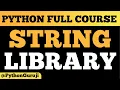 Mastering the String Module in Python Essential Functions and Examples