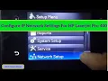Lagu How To Configure IP Network Settings For HP LaserJet Pro 400 Printer M401 dn