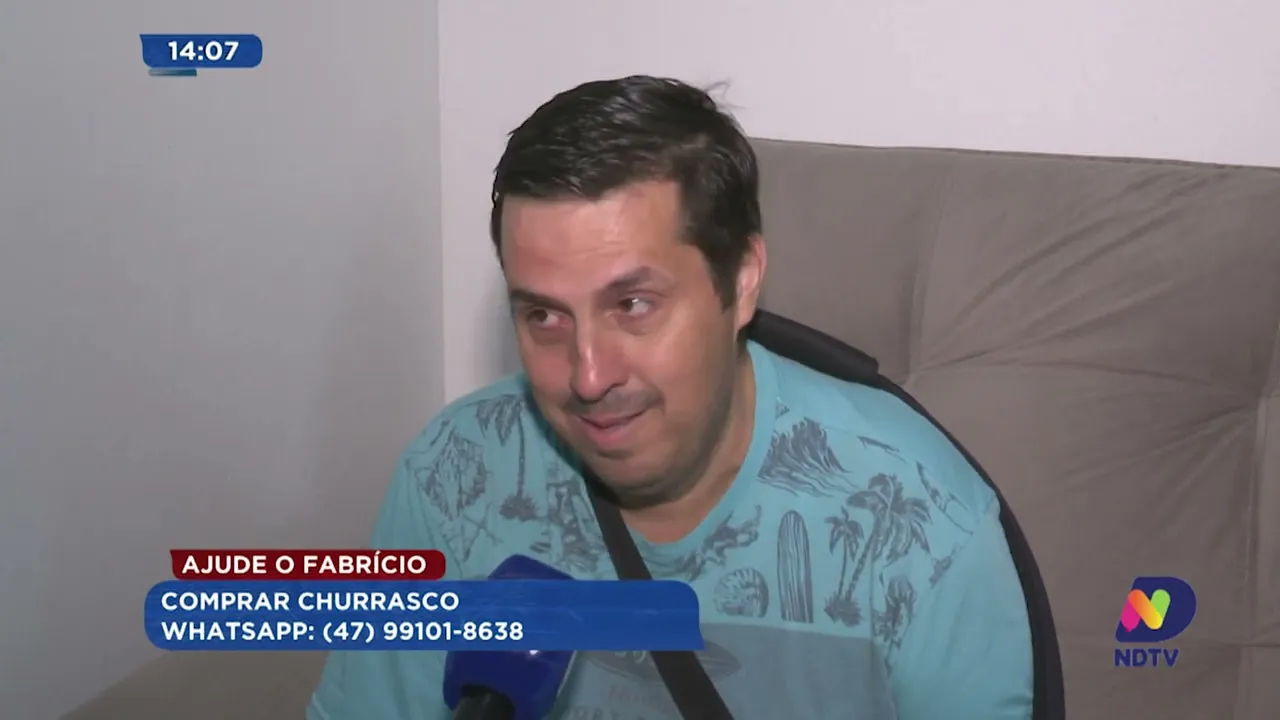 Família do Fabrício pede ajuda para arrecadar valor dos remédios que passam dos R$ 60 mil por mês