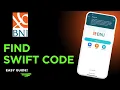 How to find the SWIFT code for Bank Negara Indonesia