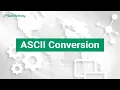 ASCII Conversion