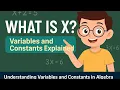 Understanding Variables and Constants in Algebra