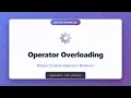 Kotlin Operator Overloading Explained Master Custom Operators Kotlin Advanced Series