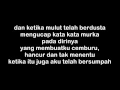 Endank Soekamti - Semoga Kau di Neraka (lyrics on screen)