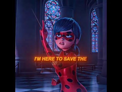 Ladybug & Cat Noir First Encounter...#miraculous #edit #shorts
