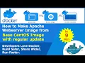 How to Make Apache Webserver Image from Base CentOS Image with regular update Part-2