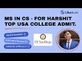 Harshit s candid admissions journey to UCSD - MS in CS LilacBuds Testimonial