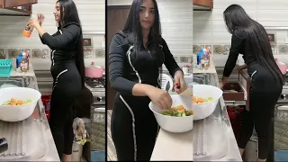 مطبخ مديحه Routini Al Yawmi روتين يومى احلى مطبخ مع الفرسه ندى  مطبخ مديحه Routini Al Yawmi روتين يومى احلى مطبخ مع الفرسه ندى