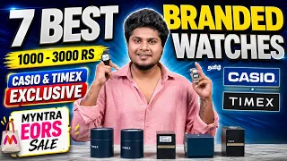 7 Best Watch From 1000-3000 RS (With Links) | 4.5+ Ratings ⭐️| MYNTRA EORS SALE 2026 🎁