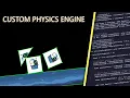 I made a 2d physics engine from scratch