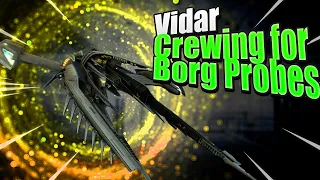Borg Probe Grinding Crewing the Vidar in Star Trek Fleet Command Level 25 through 33 Borg Probes