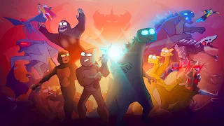 TRIANGLE vs MONKEY - COMPLETE 4th SEASON! (41-52)