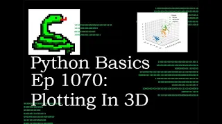 Python Basics Tutorial Plotting Our Data 3 Dimensionally Machine Learning Journey