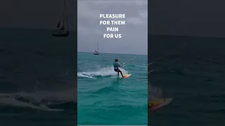 Too much wind for us to get to shore. #sailinglifestyle #windedvoyage #caboverde #africa