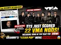 GRAMMY S ASIAN POP MOVE BACKFIRED BTS HIT 22 VMA NOMINATIONS
