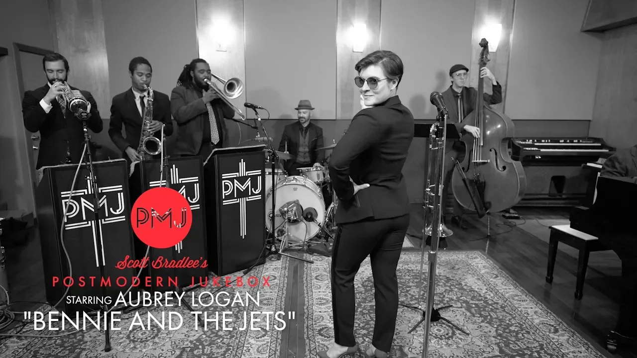 Bennie And The Jets - Elton John ('Sinatra At The Sands' Style Cover) ft. Aubrey Logan