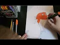 How To Drawing Fish In Coloring From The Cat In The Hat