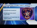 Suspect caught swimming away from Texarkana police after stealing from Burlington Coat Factory