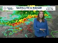 Cleveland weather Partly sunny on Wednesday with Isolated storms