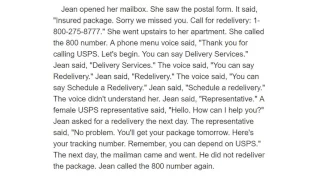Easy English 188 - USPS Redelivery 2