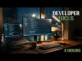 Developer Focus Room 4 Hours Long Coding Ambient