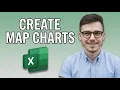 How to Make Interactive Map Charts in Excel 2026 Step by Step