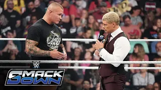 Cody Rhodes Tells Randy Orton Why He Ll Team With Roman Reigns SmackDown Highlights Sept 27 2024 