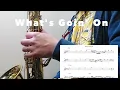 Download Lagu 【What's Goin' On】Alto Saxophone Standard Jazz Improvisation