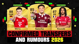 FIFA 27 | NEW CONFIRMED TRANSFERS & RUMOURS! 🚨🔥 ft. Sancho, Wirtz, Kounde... etc