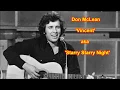 Lagu Don McLean  -  'Starry Starry Night'  (with lyrics)