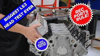 THE ULTIMATE LS3 HEAD TEST-STOCK VS CNC AFTER MARKET REC-PORTS