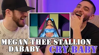 first time hearing megan thee stallion x dababy cry baby reaction y all miss us this was