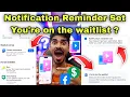 Lagu You’re on the waitlist content monetization 🤑 Notification reminder set content monetization