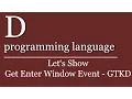 Let s Show - D programming language Tutorial