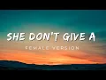Lagu She don't give A (female version) | Guitar cover | King | Ananya Kapoor