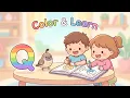 Q Is for Quail ABC Coloring Page for Kids Color Learn