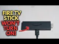 Amazon Firestick Won t Turn On How to Fix