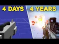 1 NOOB VS 1 PRO make a FPS game