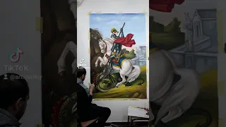 رسم الشهيد العظيم مارجرجس 