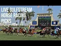 Live Gulfstream Horse Racing Picks