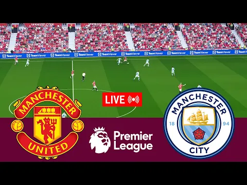 Video Thumbnail: [LIVE] Manchester United vs Manchester City Premier League 25/26 Full Match - Video Game Simulation