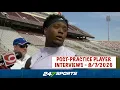 Oklahoma Football post-practice player interviews Fall Camp - 2026