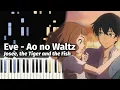 Download Lagu [FULL]『Eve - Ao no Waltz』 蒼のワルツ | Josee, the Tiger and the Fish Ending Song (Piano Tutorial \u0026 Sheet)