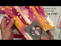 Framed for You & Vases Builder Punch Card made with your favorite Designer Paper